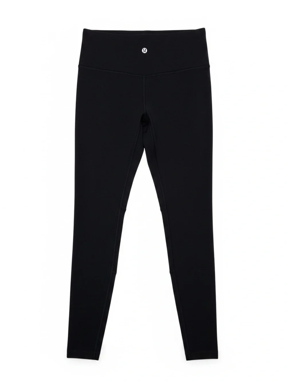 Lululemon Sz 8 Black High-Rise Cotton Blend Tights 29” L | EUC